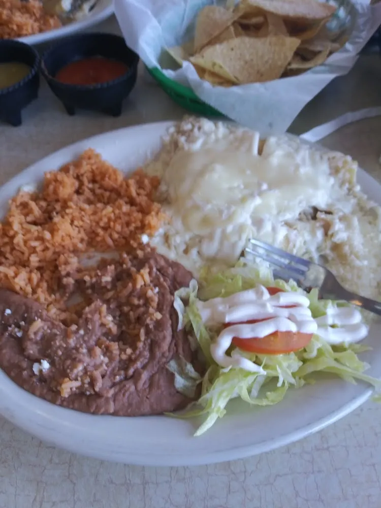 3 Chicken Enchiladas